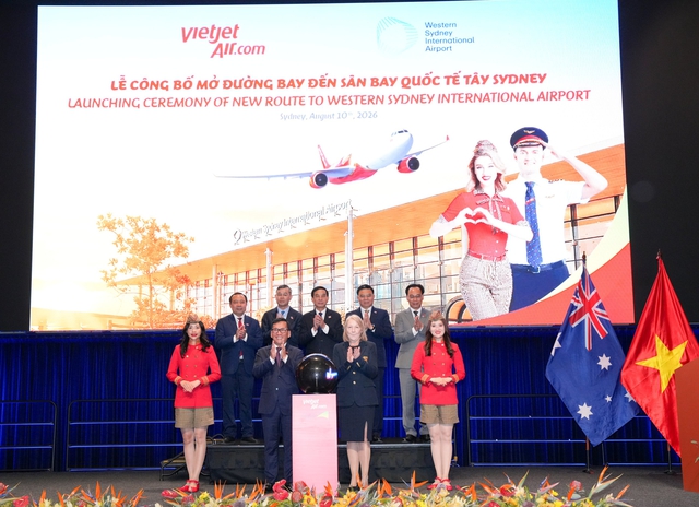 Vietjet tiên phong kết nối Việt Nam với sân bay quốc tế mới nhất Úc - Ảnh 2.