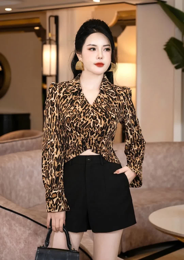 Gu thời trang táo bạo cùng họa tiết da báo kinh điển- Ảnh 1.