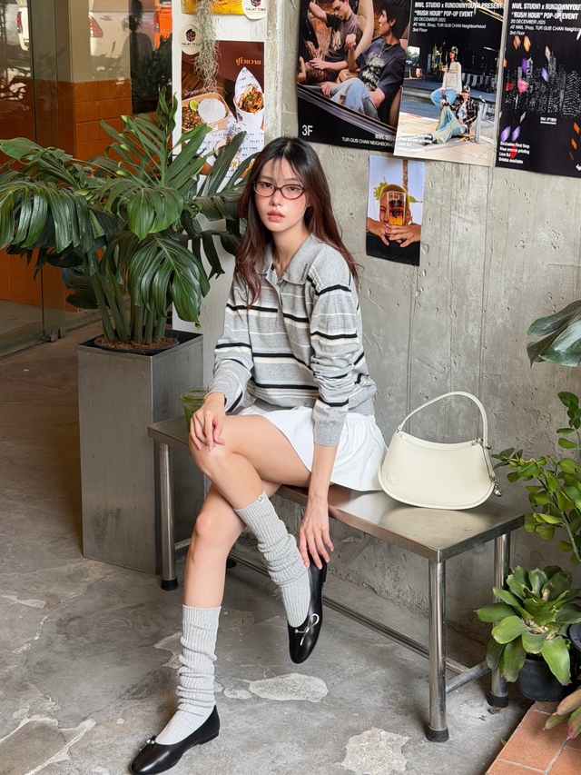 Sự trở lại đầy bất ngờ của họa tiết kẻ sọc - Ảnh 8.