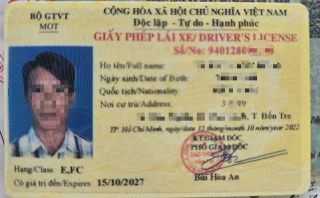 Chỉ có bằng B2, tài xế dùng bằng lái giả chạy xe đầu kéo kiếm thu nhập - Ảnh 1.