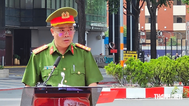 Huy động 3.000 người thực tập phương án chữa cháy tại tòa nhà Saigon Centre - Ảnh 7.