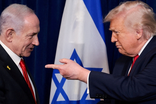 Tổng thống Trump nói gì sau khi Thủ tướng Israel bác kế hoạch Gaza? - Ảnh 1.