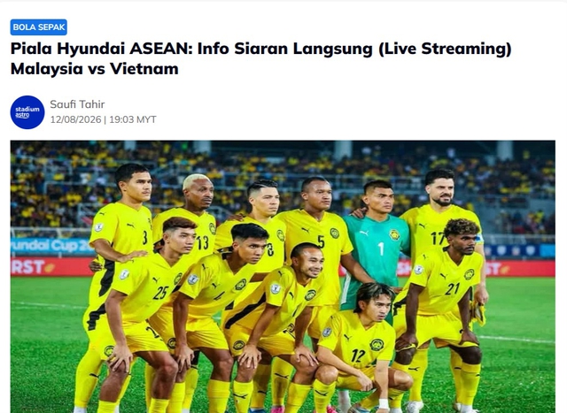 Truyền hình Malaysia bất ngờ phát trực tiếp trận bán kết với Việt Nam, CĐV chưa nguôi giận chuyện vé đắt- Ảnh 1.