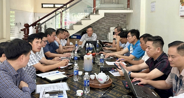 EVNNPT đôn đốc tiến độ đường dây 220 kV Than Uyên - 500 kV Lào Cai - Ảnh 5.