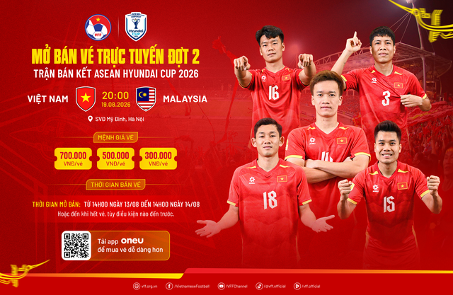 Hết sạch vé 1 triệu đồng, mở bán đợt 2 giá bao nhiêu?- Ảnh 1.