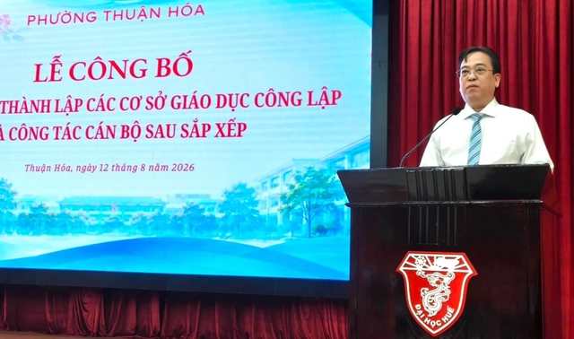 Sắp xếp cơ sở giáo dục tại Huế bất ngờ với tên trường lạ 'Hoa Nắng'- Ảnh 1.