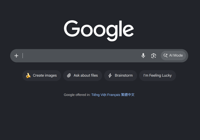 Google thử nghiệm giao diện mới, loại bỏ nút tìm kiếm khỏi trang chủ - Ảnh 1.