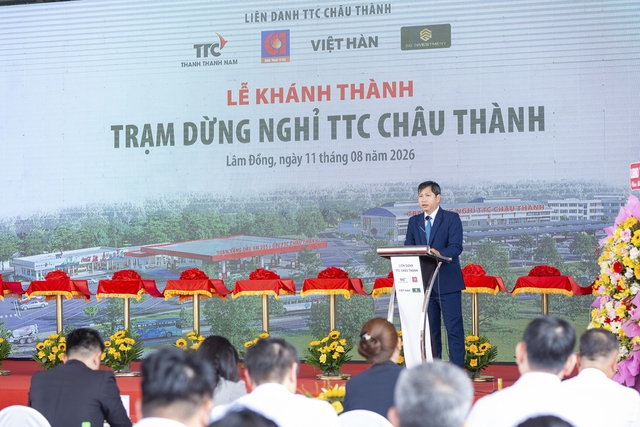 Kh&aacute;nh th&agrave;nh Trạm dừng nghỉ TTC Ch&acirc;u Th&agrave;nh tr&ecirc;n cao tốc Vĩnh Hảo - Phan Thiết - Ảnh 2.