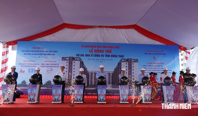 Đồng Tháp xây nhà công vụ, giải quyết chỗ ở cho hơn 1.000 cán bộ - Ảnh 2.