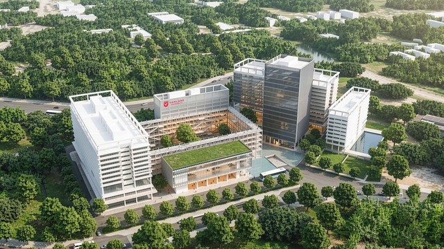 Trường ĐH Văn Lang xây dựng khu phức hợp đào tạo, nghiên cứu tại Hòa Lạc - Ảnh 1.