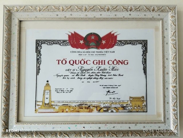 Từ cây bút khắc tên 'Nguyễn Xuân Hải': Gia đình ở Hải Phòng tìm liệt sĩ- Ảnh 2.