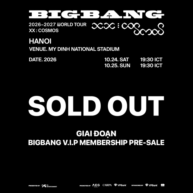 Vé Presale BIGBANG tại Hà Nội 'cháy' sau 2 tiếng, fan chờ săn suất VPBank Mastercard- Ảnh 2.