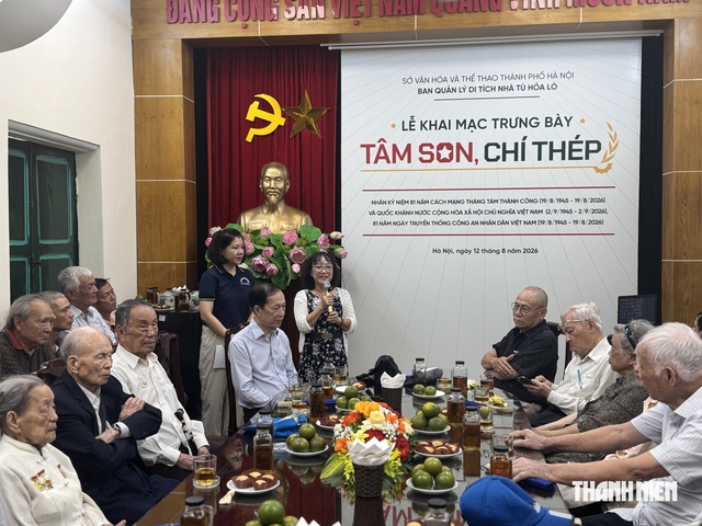 Triển l&atilde;m 'T&acirc;m son, ch&iacute; th&eacute;p' tại di t&iacute;ch Hỏa L&ograve; - H&agrave; Nội- Ảnh 7.