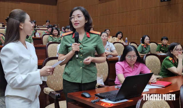 Nữ chiến sĩ công an TP.HCM giữ lửa hạnh phúc gia đình và quản trị cảm xúc - Ảnh 6.