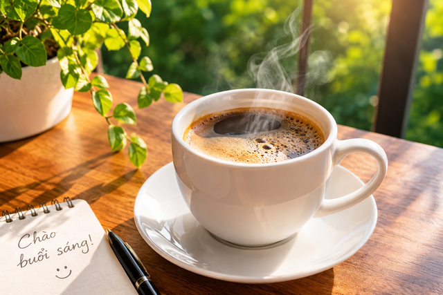 Vừa thức dậy đã vội làm tách cà phê: Điều gì xảy ra với huyết áp, đường huyết? - Ảnh 1.