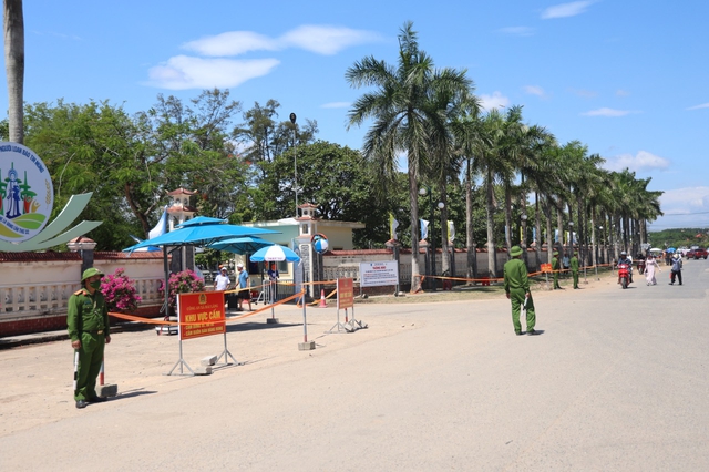 C&ocirc;ng an tỉnh Quảng Trị đảm bảo an ninh h&agrave;nh hương Đức Mẹ La Vang- Ảnh 3.