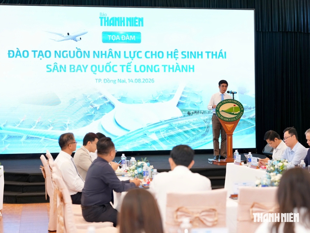 Đ&agrave;o tạo nguồn nh&acirc;n lực để đ&aacute;p ứng hệ sinh th&aacute;i s&acirc;n bay quốc tế Long Th&agrave;nh - Ảnh 1.