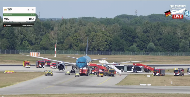 Máy bay Vietnam Airlines quay đầu hạ cánh tại Munich vì lý do kỹ thuật- Ảnh 1.