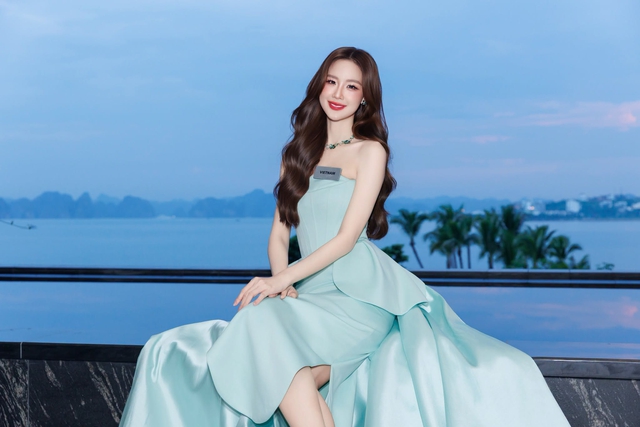 Bảo Ngọc thể hiện ra sao trong những ngày đầu thi Hoa hậu Thế giới? - Ảnh 1.