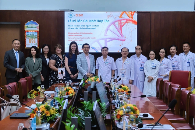 Bệnh viện Thống Nhất v&agrave; GSK hợp t&aacute;c chăm s&oacute;c sức khỏe người cao tuổi - Ảnh 1.