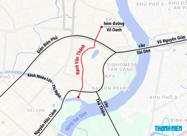 Dự &aacute;n cải tạo rạch Văn Th&aacute;nh d&agrave;i 2,24 km: Người d&acirc;n TP.HCM lo nhất điều g&igrave;? - Ảnh 4.