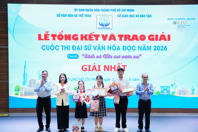 TP.HCM công bố 3 Đại sứ Văn hóa đọc năm 2026- Ảnh 3.