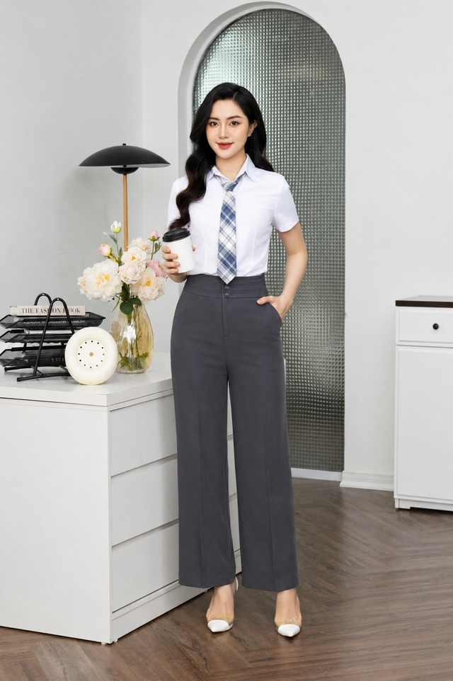 Đánh bay sự đơn điệu cùng thời trang công sở chuẩn thời thượng - Ảnh 2.