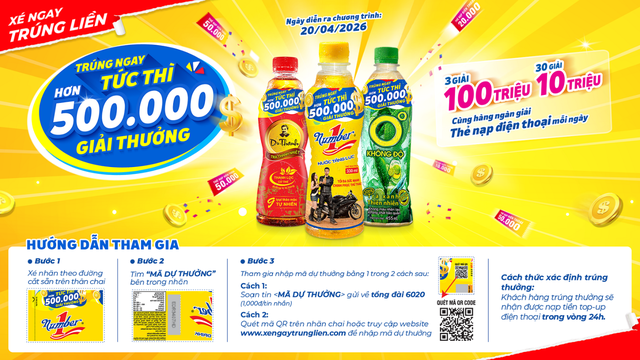 Kỹ sư Quảng Nam bất ngờ tr&uacute;ng 100 triệu đồng nhờ uống Number 1- Ảnh 4.