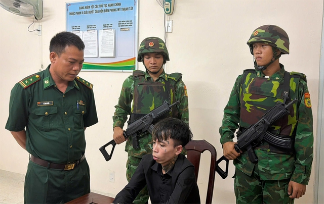 Biên phòng Tây Ninh bắt đối tượng truy nã nhập cảnh trái phép- Ảnh 1.