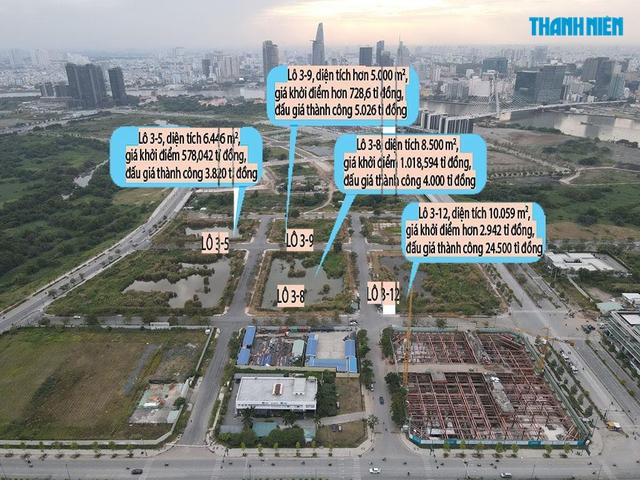Sắp đấu gi&aacute; lại l&ocirc; 'đất v&agrave;ng' Thủ Thi&ecirc;m- Ảnh 1.