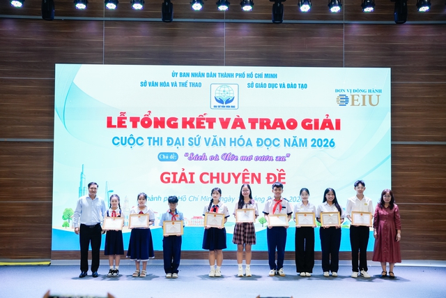 TP.HCM công bố 3 Đại sứ Văn hóa đọc năm 2026- Ảnh 4.