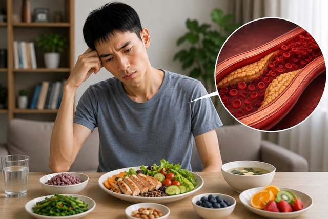 Gầy, ăn ít mỡ vẫn mỡ máu cao: Vì sao? - Ảnh 1.