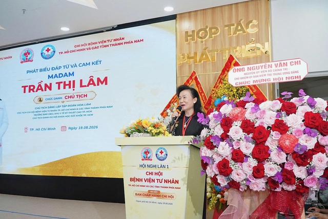 Ra mắt Chi hội Bệnh viện Tư nh&acirc;n TP.HCM v&agrave; c&aacute;c tỉnh, th&agrave;nh ph&iacute;a nam  - Ảnh 4.