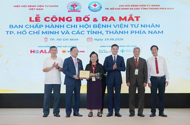 Ra mắt Chi hội Bệnh viện Tư nh&acirc;n TP.HCM v&agrave; c&aacute;c tỉnh, th&agrave;nh ph&iacute;a nam  - Ảnh 1.