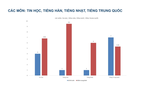 Phổ điểm đầy đủ các môn thi tốt nghiệp lần 2 ở chuyên Tuyên Quang - Ảnh 9.