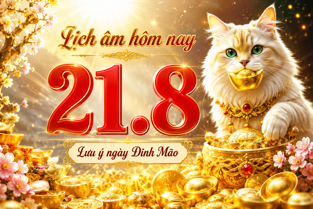 Lịch &acirc;m h&ocirc;m nay 21.8: Lưu &yacute; ng&agrave;y Đinh M&atilde;o - Ảnh 1.