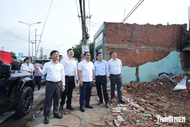 Chủ tịch TP.HCM kiểm tra 2 dự &aacute;n hơn 32.200 tỉ đồng ở cửa ng&otilde; ph&iacute;a t&acirc;y - Ảnh 3.