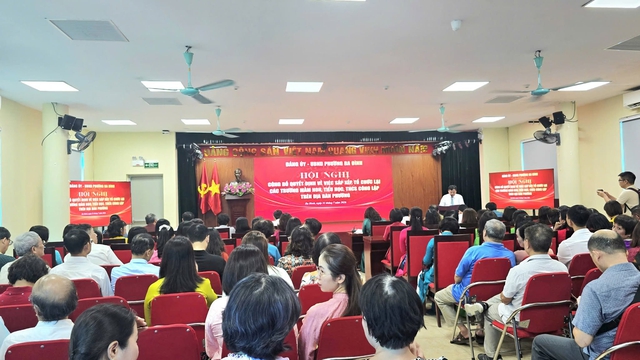 Sắp xếp trường học: Phải r&otilde; tr&aacute;ch nhiệm cấp ph&oacute;, kh&ocirc;ng tạo cấp trung gian - Ảnh 1.