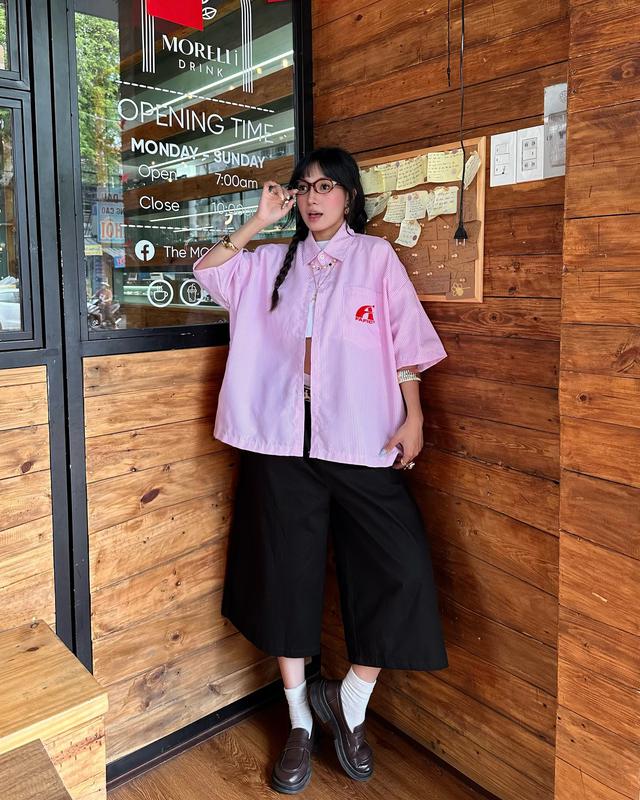 Mẹo diện trang phục oversized gọn gàng khi dạo phố- Ảnh 6.
