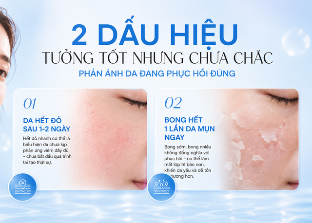 Da sau laser: Dấu hiệu tưởng tốt v&agrave; dấu hiệu thật sự đ&uacute;ng chuẩn phục hồi- Ảnh 2.