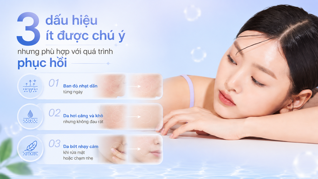 Da sau laser: Dấu hiệu tưởng tốt v&agrave; dấu hiệu thật sự đ&uacute;ng chuẩn phục hồi- Ảnh 3.