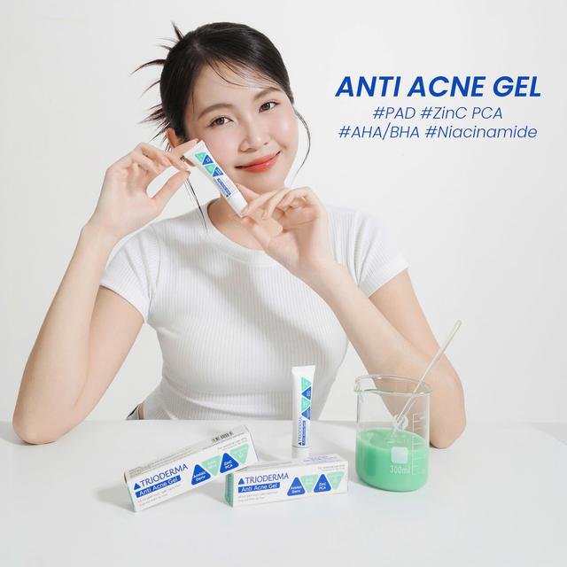Cách sử dụng kem chấm mụn Trioderma Anti Acne Gel giúp da láng mịn sau 4 tuần - Ảnh 7.