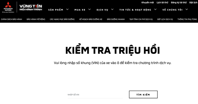 Cách kiểm tra ô tô có thuộc diện triệu hồi hay không, trước khi đi đăng kiểm? - Ảnh 2.