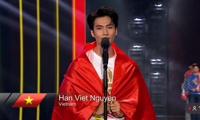 Chàng trai mang 2 dòng máu Việt - Hàn trượt top 10 Nam vương Siêu quốc gia- Ảnh 1.