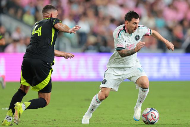 Messi mờ nhạt khi lần đầu tiên trở lại sân cỏ sau chung kết World Cup 2026- Ảnh 1.