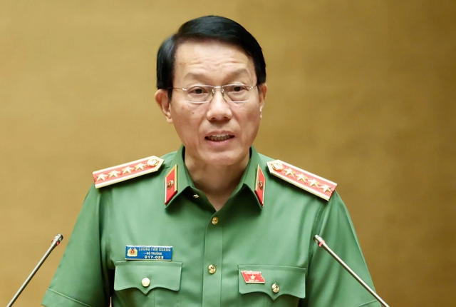 Bộ trưởng Bộ Công an trình Quốc hội sửa bộ luật Hình sự- Ảnh 1.