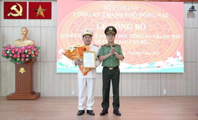 CSGT Đồng Nai có Trưởng phòng mới - Ảnh 1.