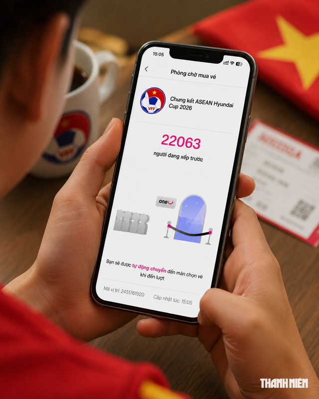 Vì sao ứng dụng mua vé xem chung kết VN - Thái Lan kẹt cứng? - Ảnh 1.