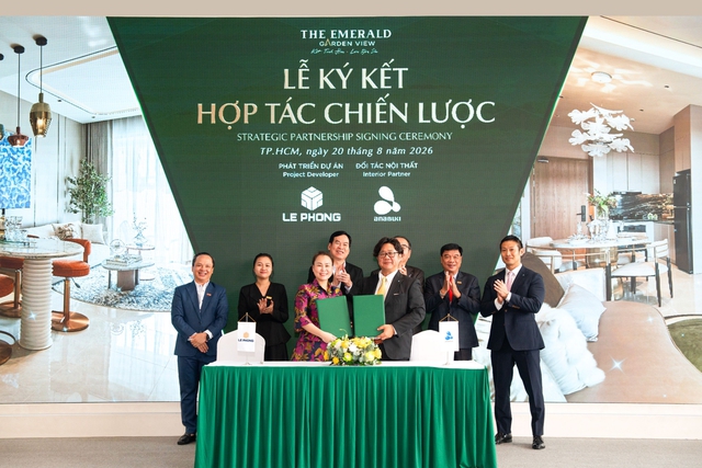 Lê Phong ký kết Anabuki Nhật Bản, nâng chuẩn bàn giao cao cấp The Emerald Garden View- Ảnh 1.