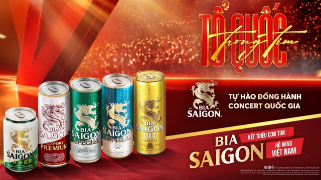 Bia Saigon đồng hành ‘concert quốc gia’ Tổ quốc trong tim 2026 trước thềm Quốc khánh 2.9 - Ảnh 1.